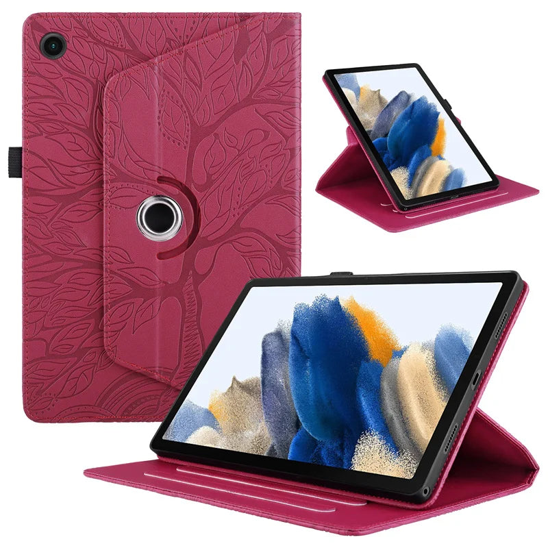 Samsung Galaxy Tab A11 8.7" 360° Rotating PU Leather Case