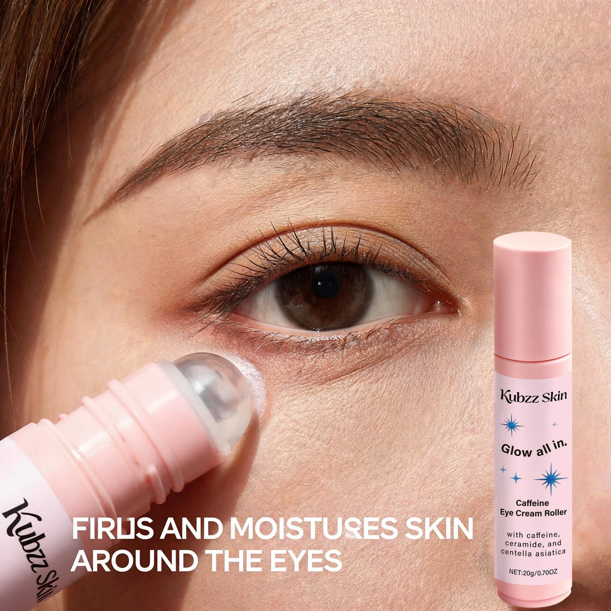 Caffeine Eye Cream – Centella Asiatica, Ceramide & Vitamin E