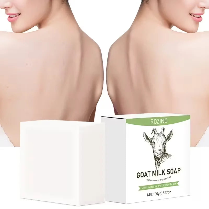 ROZINO Goat Milk Soap 100g – Cleansing Bar for Face & Body