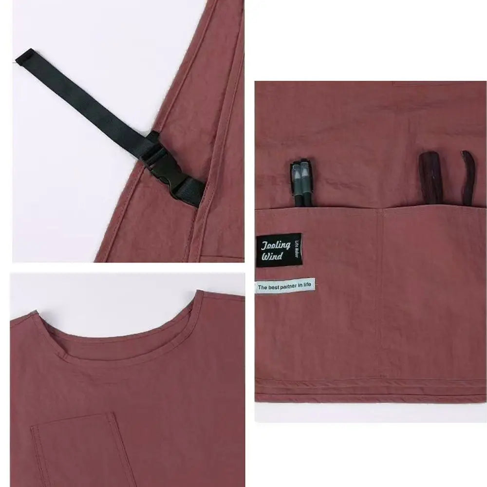 Waterproof Stain-Resistant Nylon Kitchen Apron – Vest Style