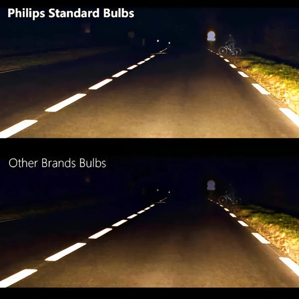 Philips Vision H7 55W Halogen Headlight Bulbs 3200K – 2-Pack