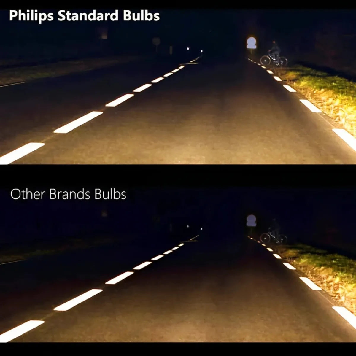 Philips Vision H7 55W Halogen Headlight Bulbs 3200K – 2-Pack