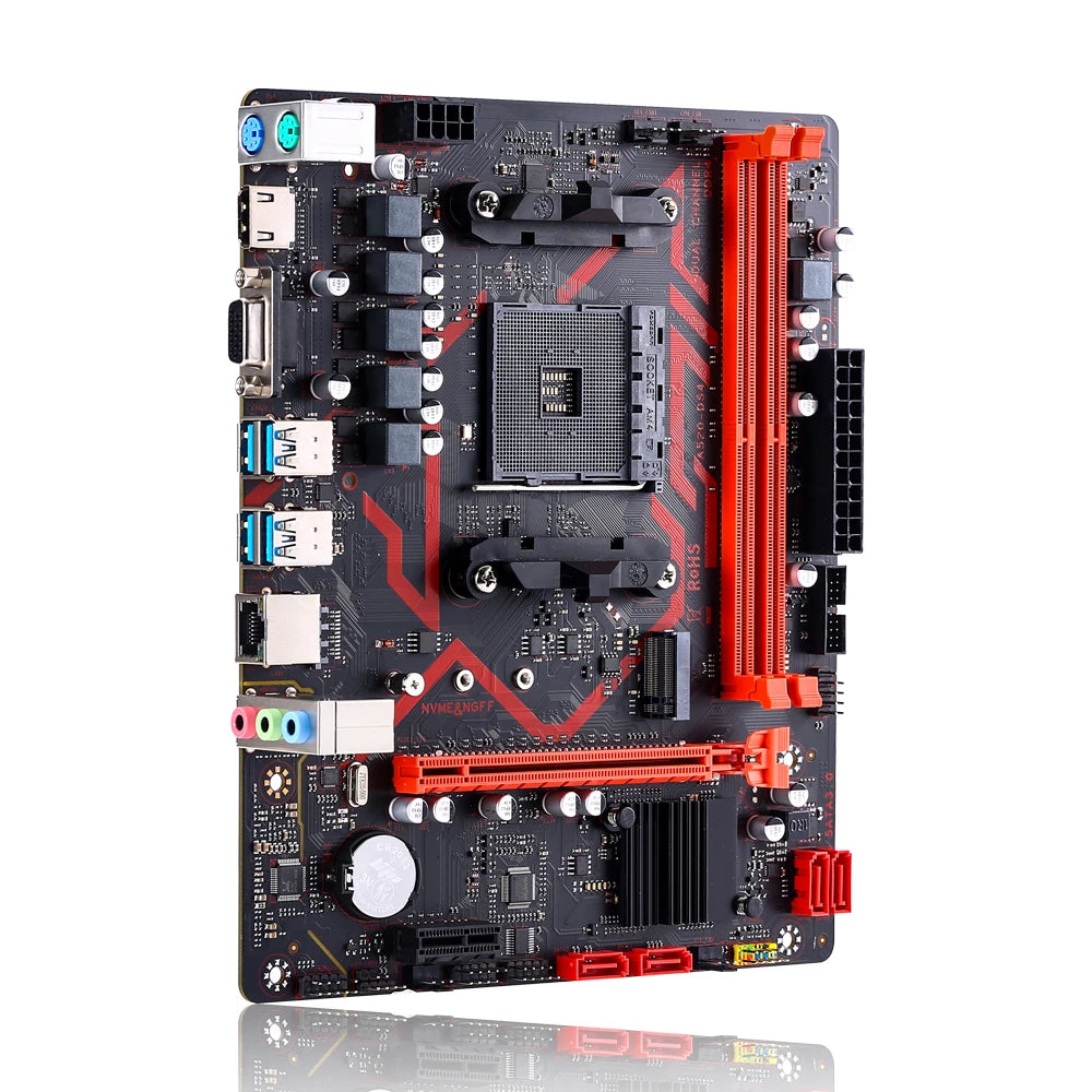 Kllisre A520 Micro ATX AM4 Motherboard | DDR4 64GB NVMe