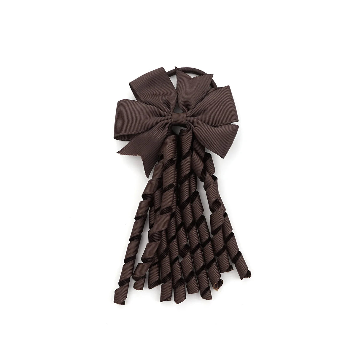 12-Pack Girls' Grosgrain Ribbon Bow Hair Ties | Cheerleading