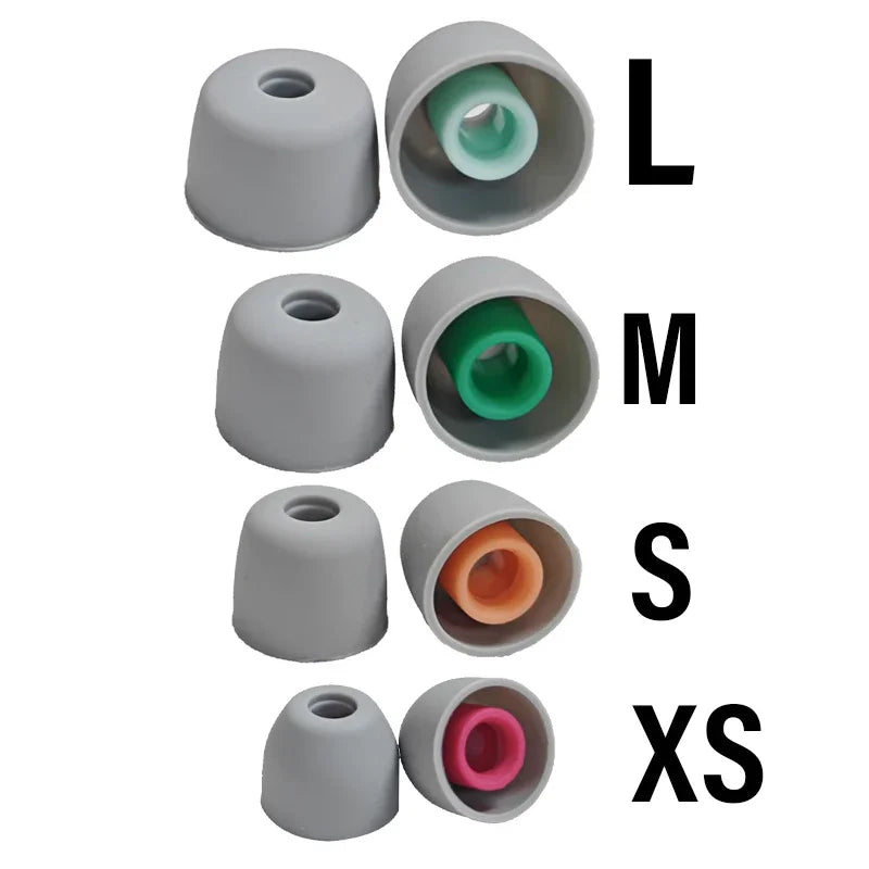 Silicone Eartips for Sony WF-1000XM5 – 4 Sizes, 1–4 Pairs