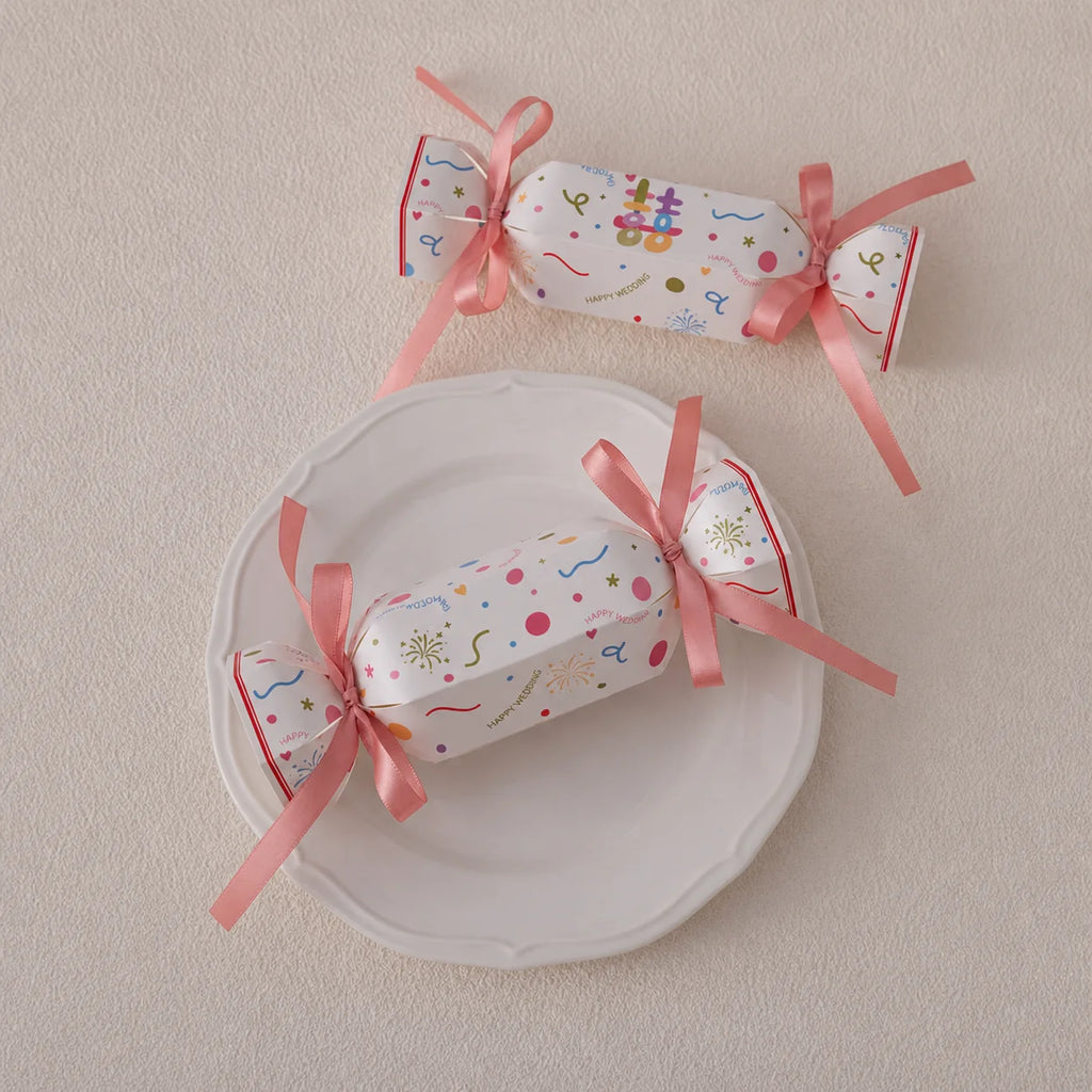 Wedding Favor Candy Box – Romantic Printed Gift Box