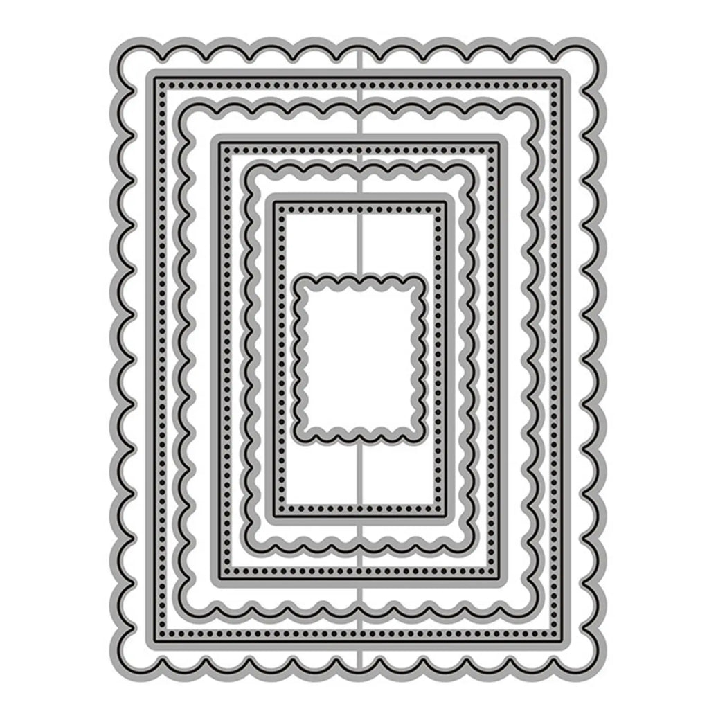 Rectangle Cutting Dies Stencil for Scrapbooking & Card Making