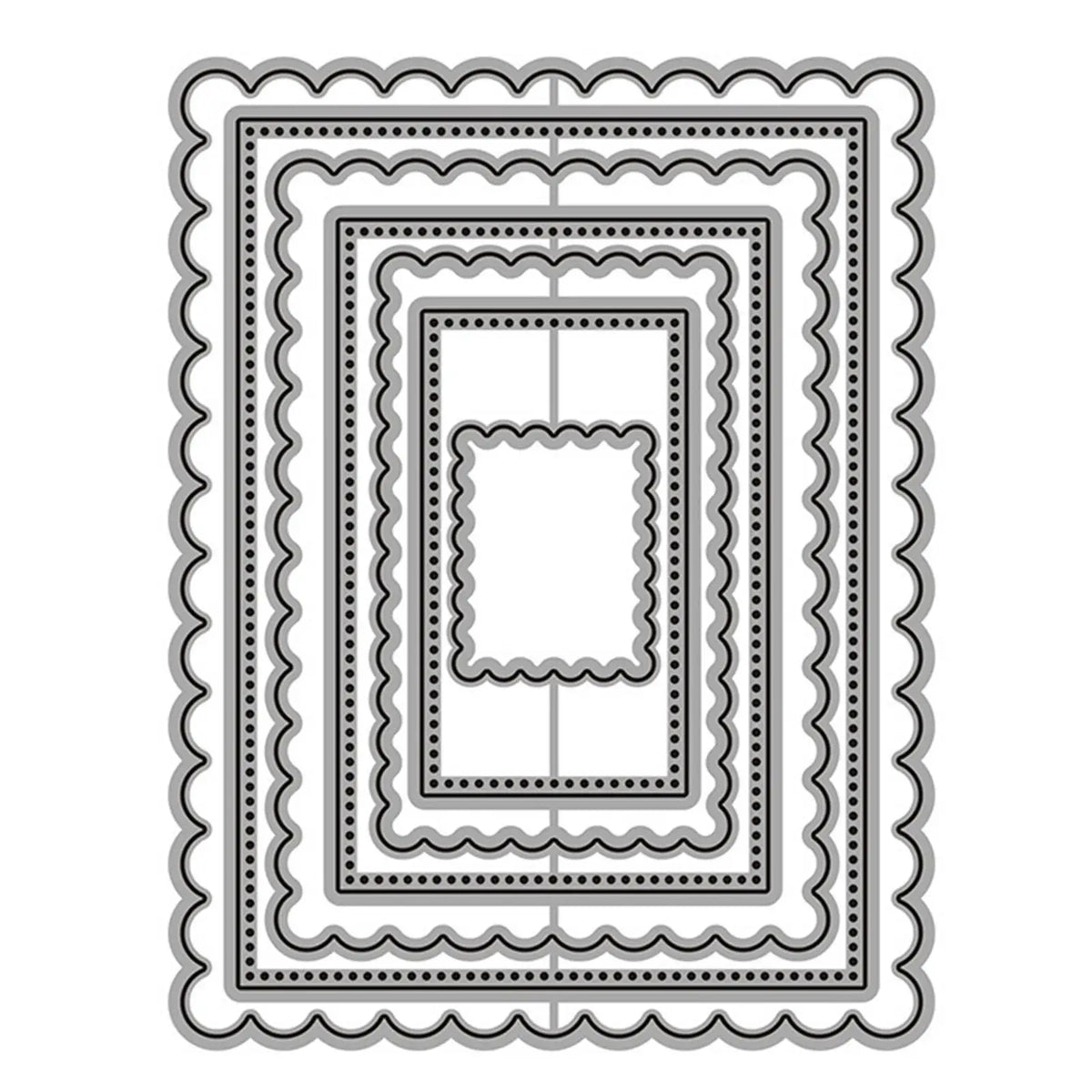 Rectangle Cutting Dies Stencil for Scrapbooking & Card Making