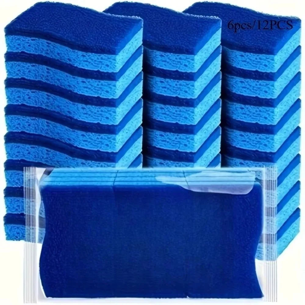 Double-Sided Dishwashing Sponge – Absorbent Scouring Pad