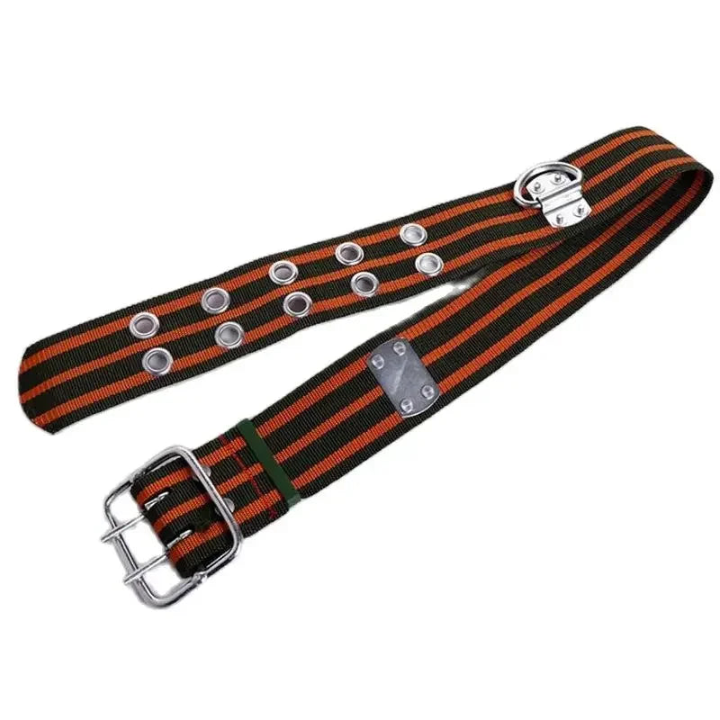 Adjustable Waist Safety Belt with D-Rings | Rock Climbing