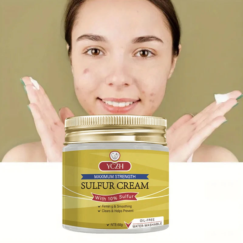 YCHZ Sulfur Cream – Pore Minimizing & Skin Firming | 50g