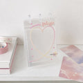 Kpop 3-Inch Standing Photo Card Album – Cute Desk Organizer