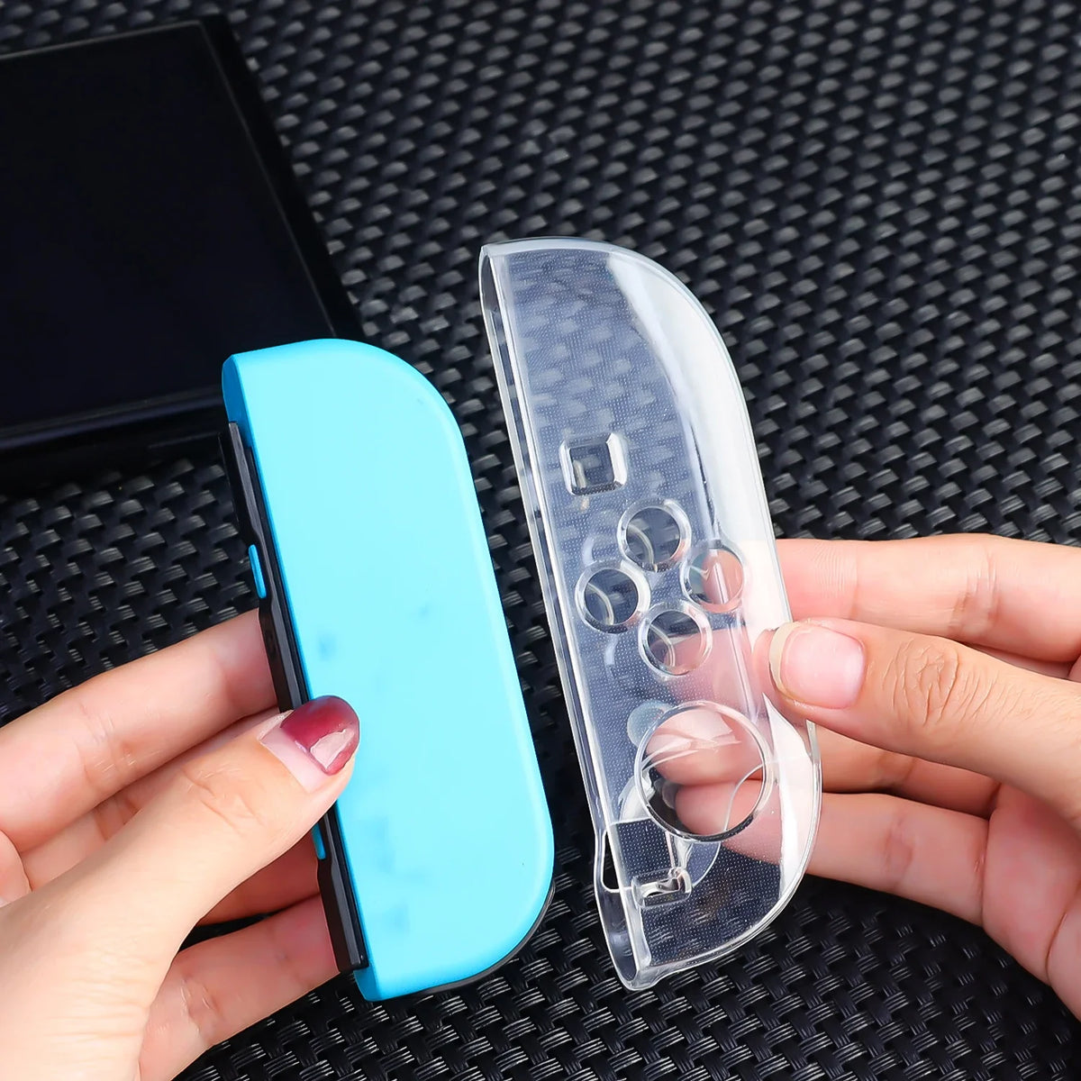 Nintendo Switch 2 Protective Case – Clear PC+TPU Shockproof Cover