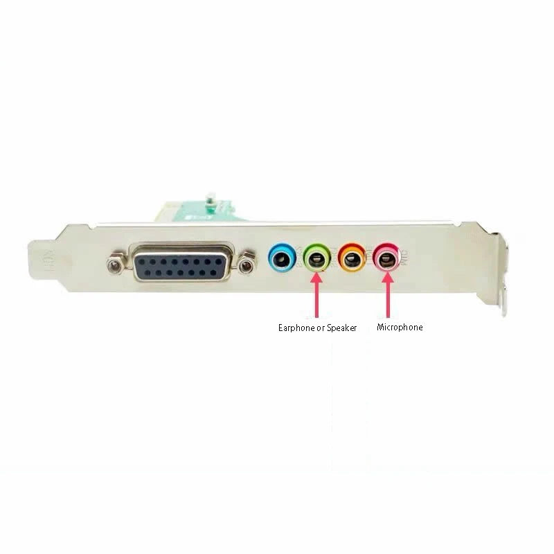 OULLX 4.1 PCI Sound Card 8738 Audio Adapter for Desktop PC