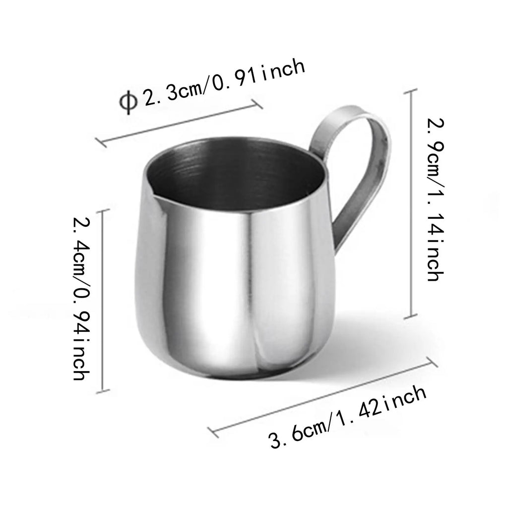 2-Pack Stainless Steel Milk Frothing Pitcher – Latte & Espresso