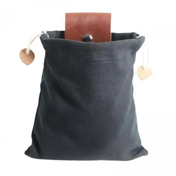 Foldable Canvas Foraging Bag – Waterproof Waist Pouch 3-Pack