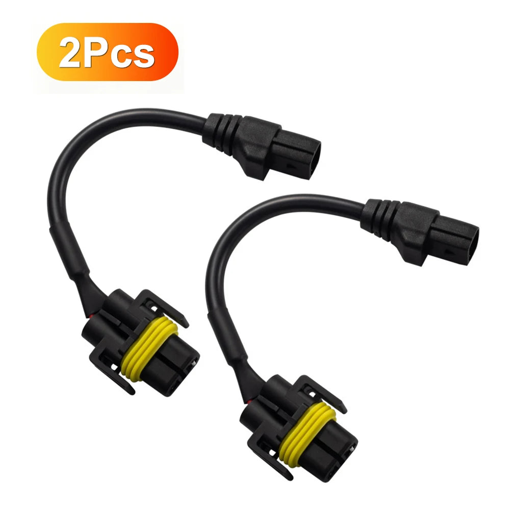 H4 9003 Bi-LED Headlight Relay Wiring Harness Adapter