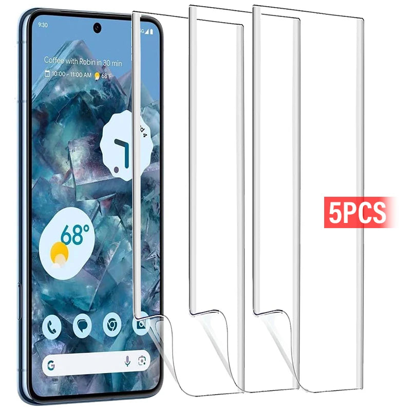 Google Pixel 9A Hydrogel Screen Protector – Full Coverage Film