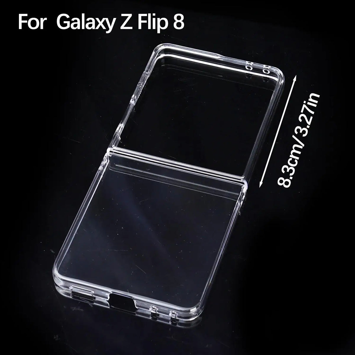 Clear Hard PC Case for Samsung Galaxy Z Flip 8 – Ultra Thin