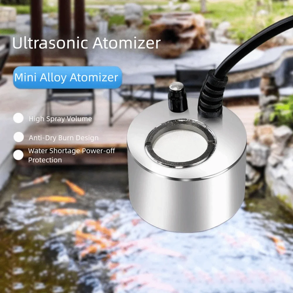 Colorful LED Ultrasonic Mist Maker 24V – Pond & Garden Fogger