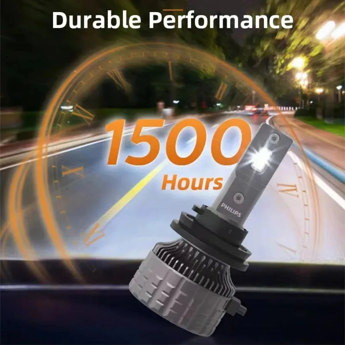 Philips Ultinon 3500R LED Headlight Bulbs H4 H7 H11 6500K 30W