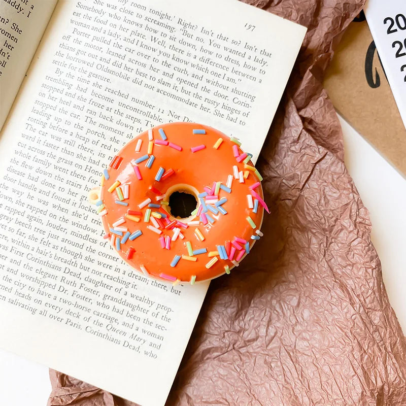 3D Donut Phone Holder – Retractable Desktop Stand