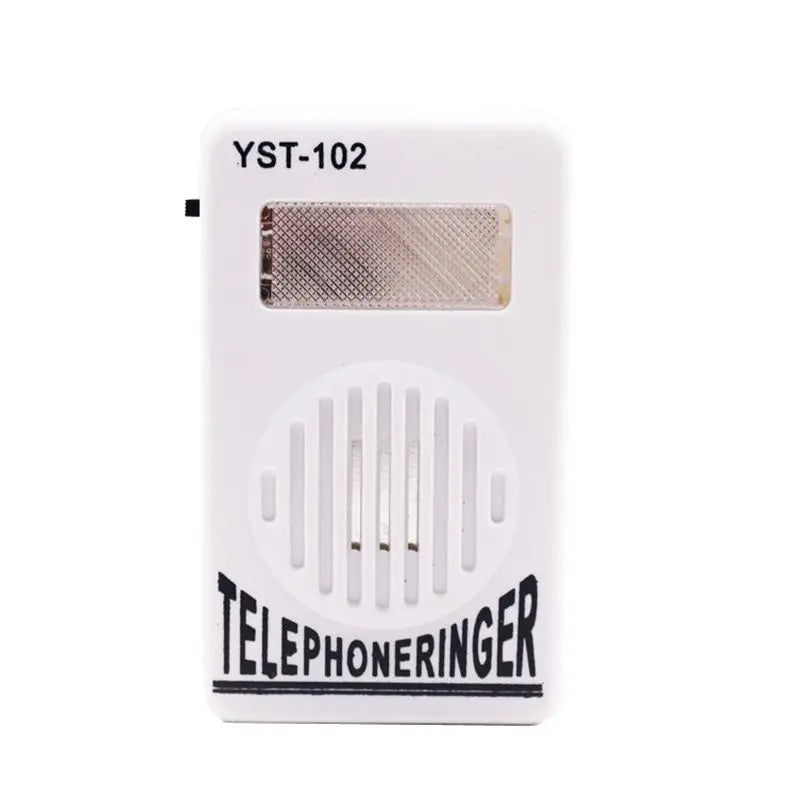 Loud Telephone Bell Ringer & Amplifier with Red Flashing Light