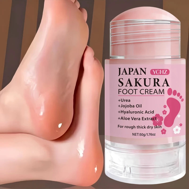 YCHZ Sakura Collagen Foot & Hand Moisturizing Cream 50g