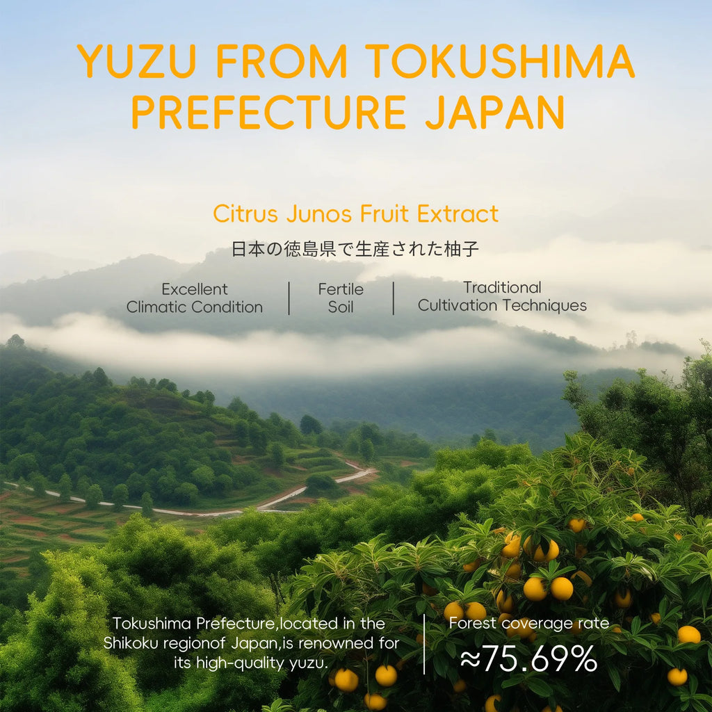 LAIKOU Yuzu Grapefruit Facial Essence 17ml | Moisturizing Serum