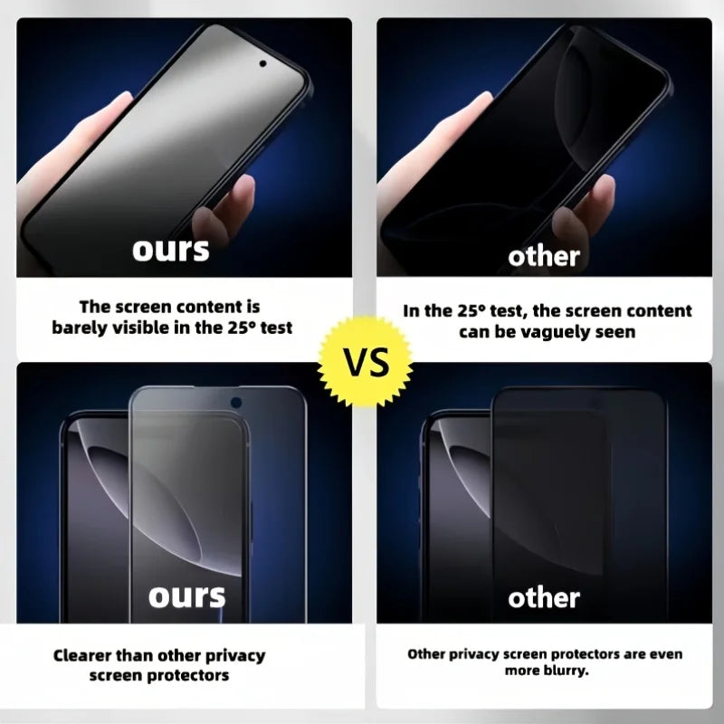 Matte Privacy Screen Protector for Samsung Galaxy S & A Series