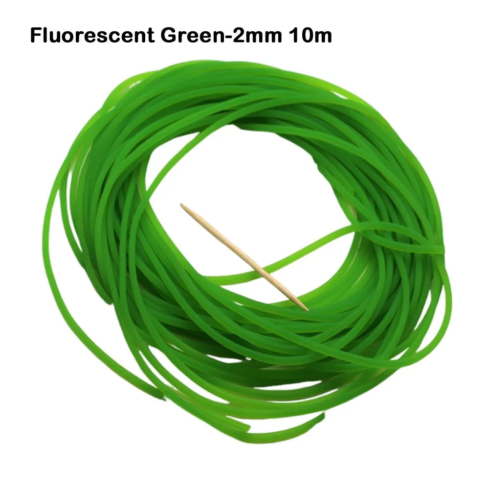 Solid Rubber Fishing Elastic Band 2/2.2mm 10m Stretch Line