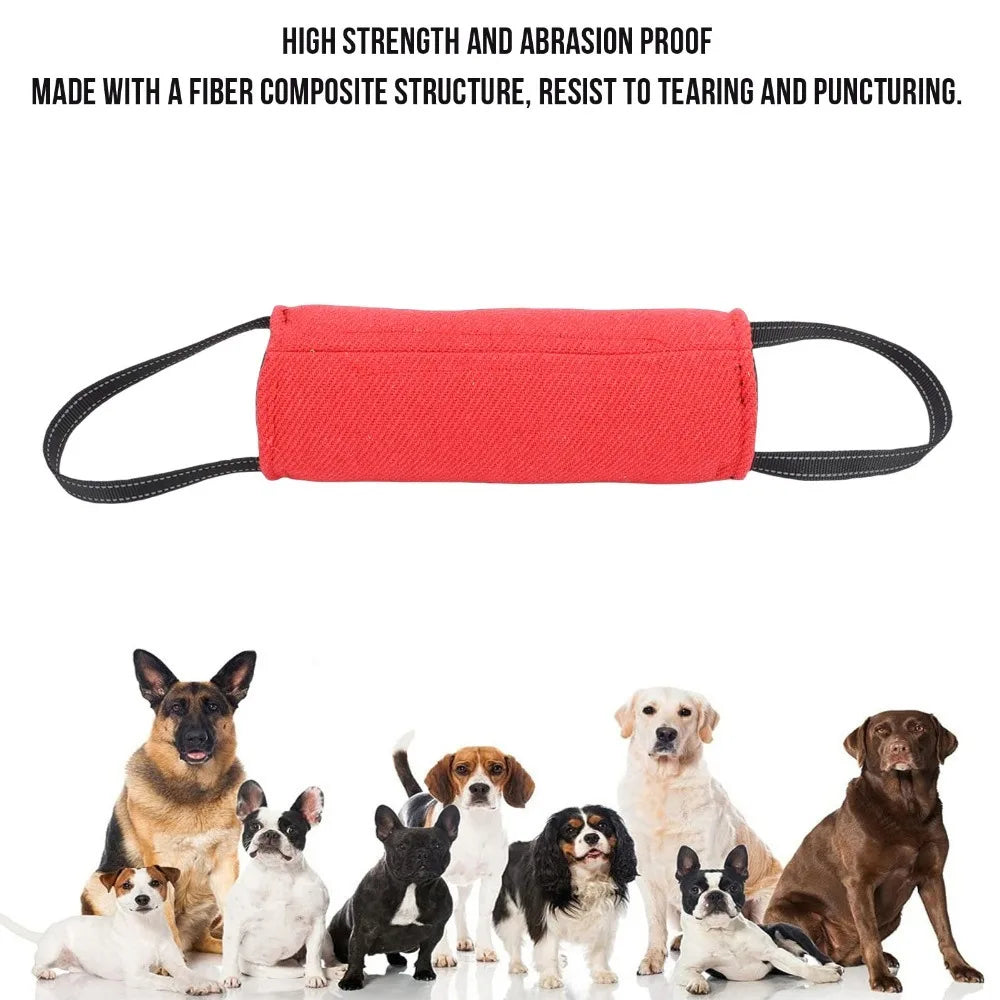 Reinforced Dog Bite Tug Toy | Durable Bar Shape, Multi-Color