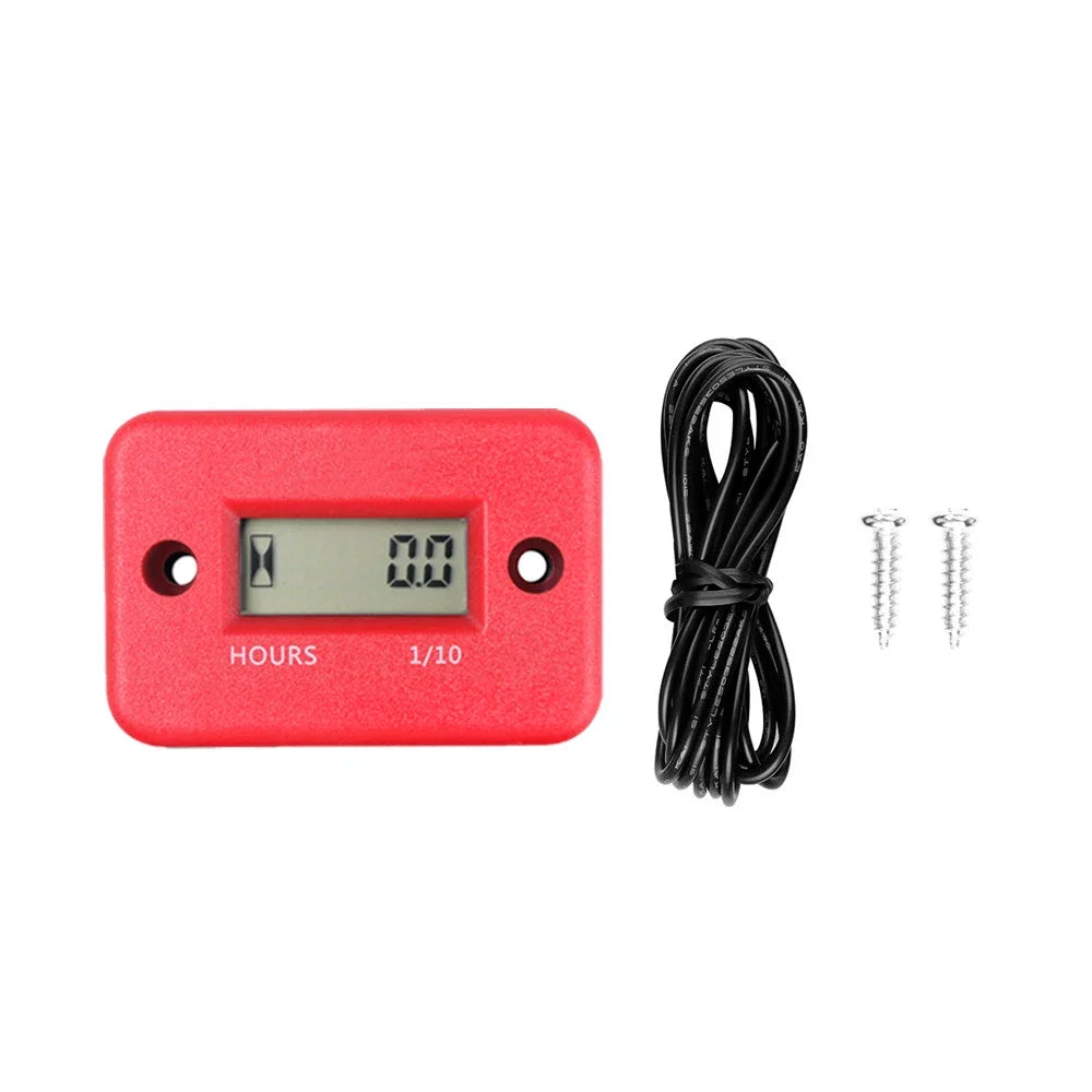 Digital LCD Hour Meter Counter – ATV, Motorcycle, Boat & Generator