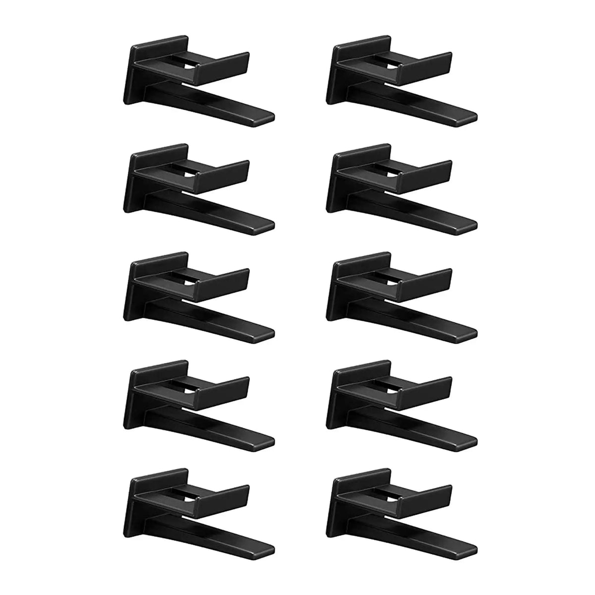 10-Piece Wall Hat Hooks – Hat Rack & Hanger Display Set
