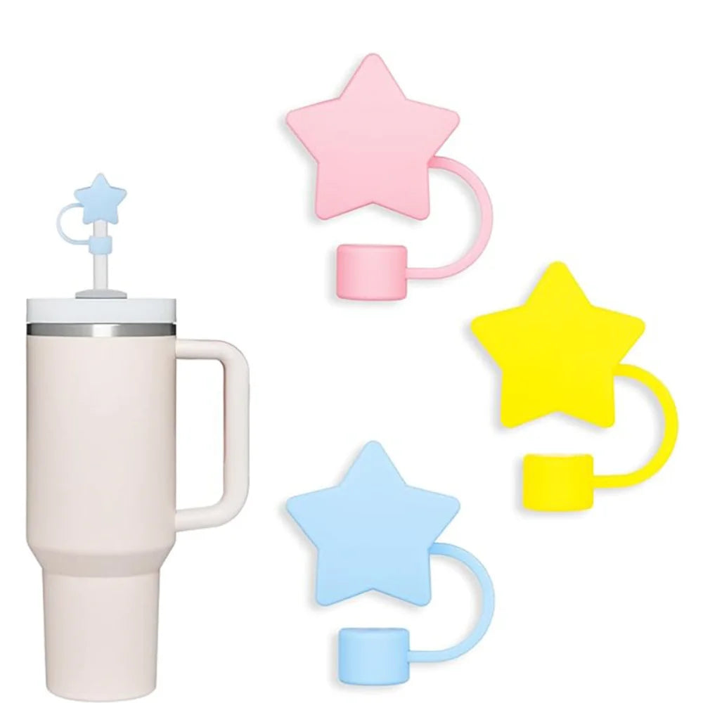 Star Silicone Straw Cover for Stanley 30 & 40 Oz Tumbler | 10mm