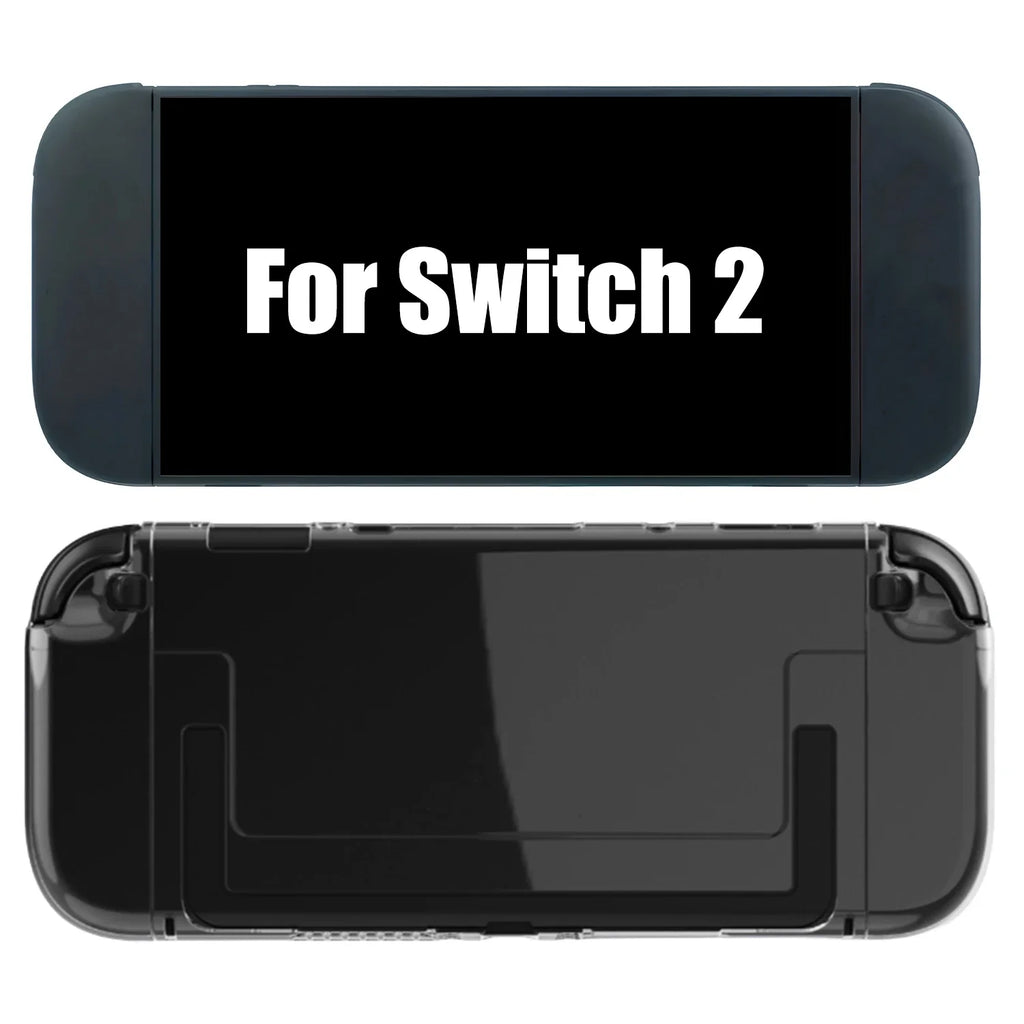 Nintendo Switch 2 Protective Case – Clear PC+TPU Shockproof Cover