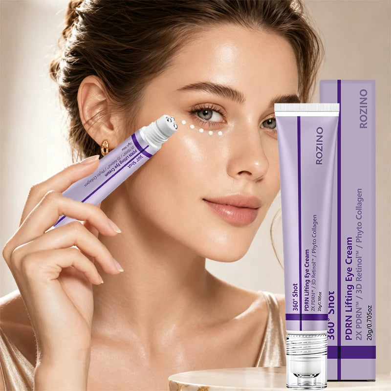ROZINO PDRN 360° Korean Eye Cream – Roller Ball Moisturizer