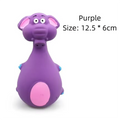 Cartoon Squeaky Latex Dog Toy – Elephant, Cow & Bear