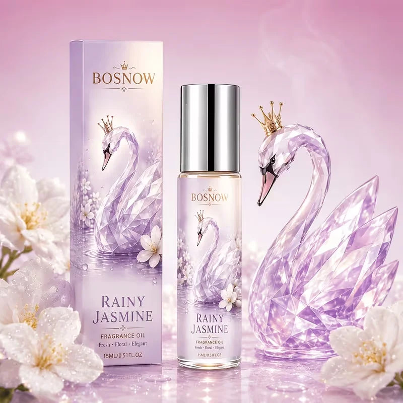 Bosnow Roll-On Perfume Oil | Jasmine, Vanilla & White Musk