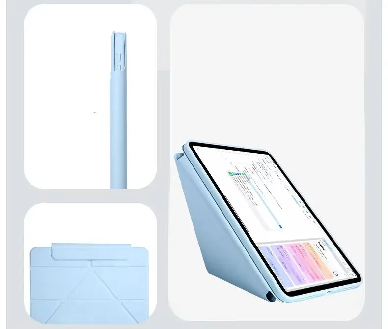 OPPO Pad Mini 8.8" Magnetic PU Leather Tri-Fold Stand Case