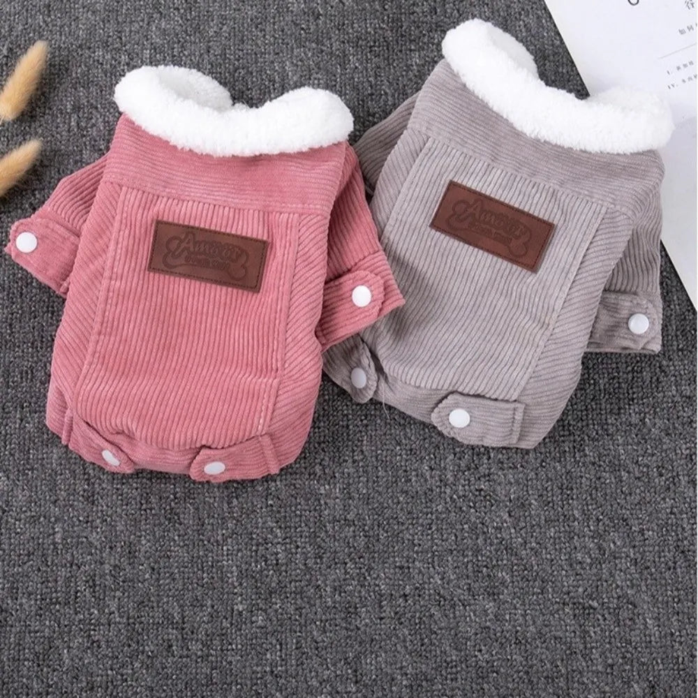 Windproof Winter Dog Jacket – Warm Vest Coat for Small Dogs