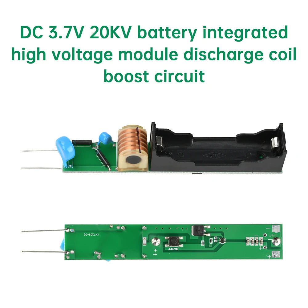 DC 3.7V 20KV High-Voltage Boost Module – Arc Generator