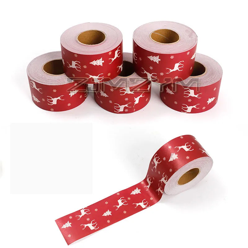 Christmas Reindeer Kraft Paper Masking Tape 5cm x 50m