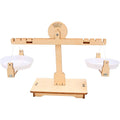 Montessori Wooden Balancing Scale – Kids Math Learning Toy