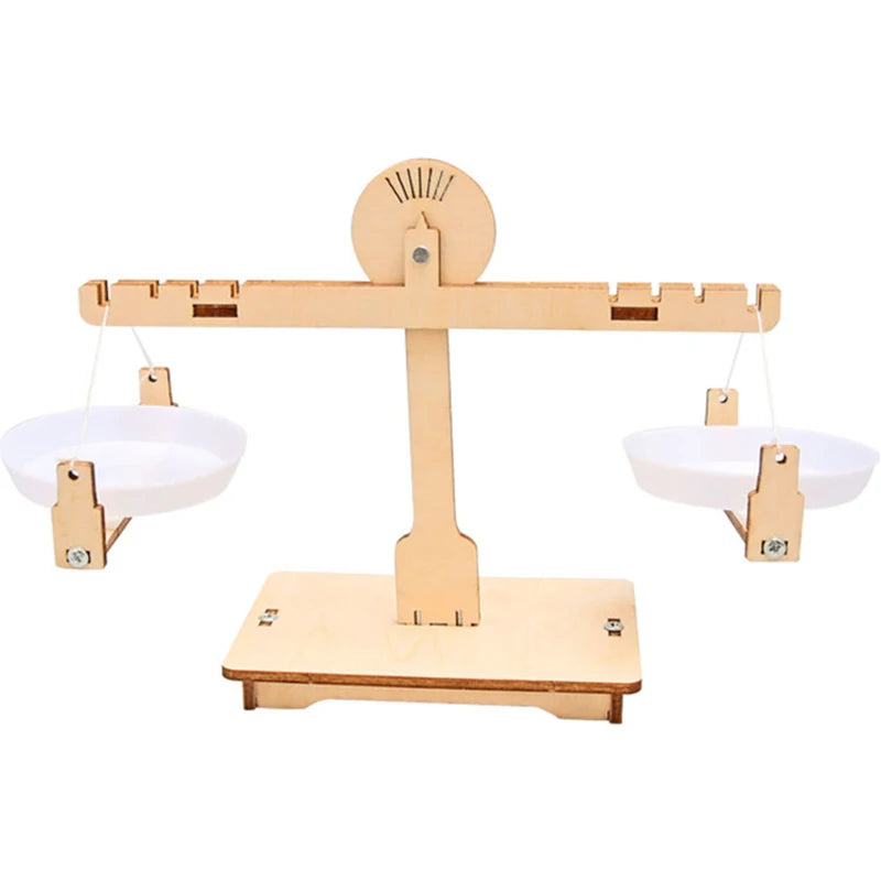 Montessori Wooden Balancing Scale – Kids Math Learning Toy