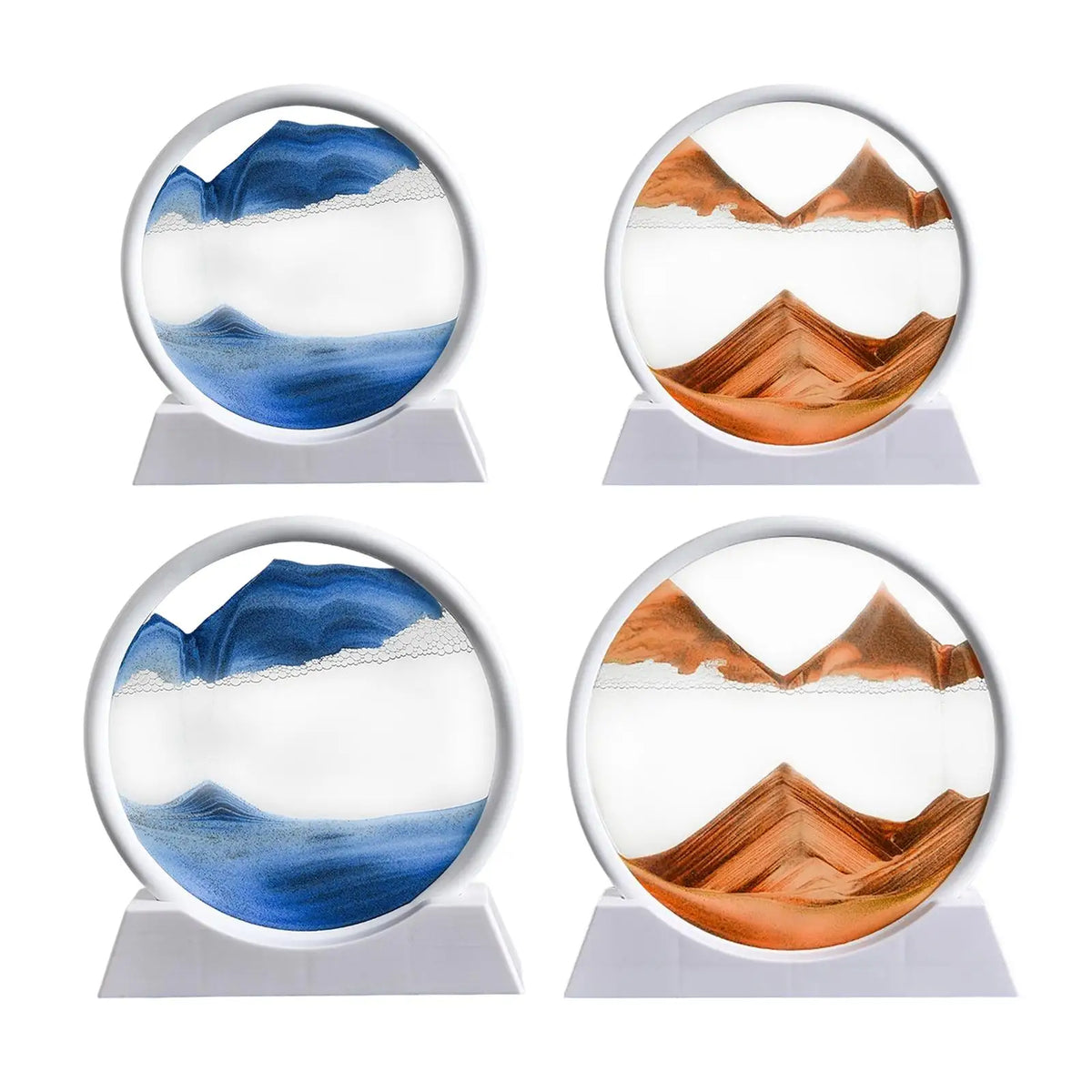 3D Moving Sand Art Picture – Landscape Desktop Décor