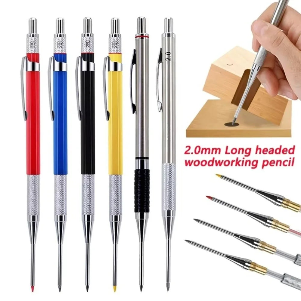 Metal 2.0mm Deep Hole Mechanical Pencil – Woodworking Scribe