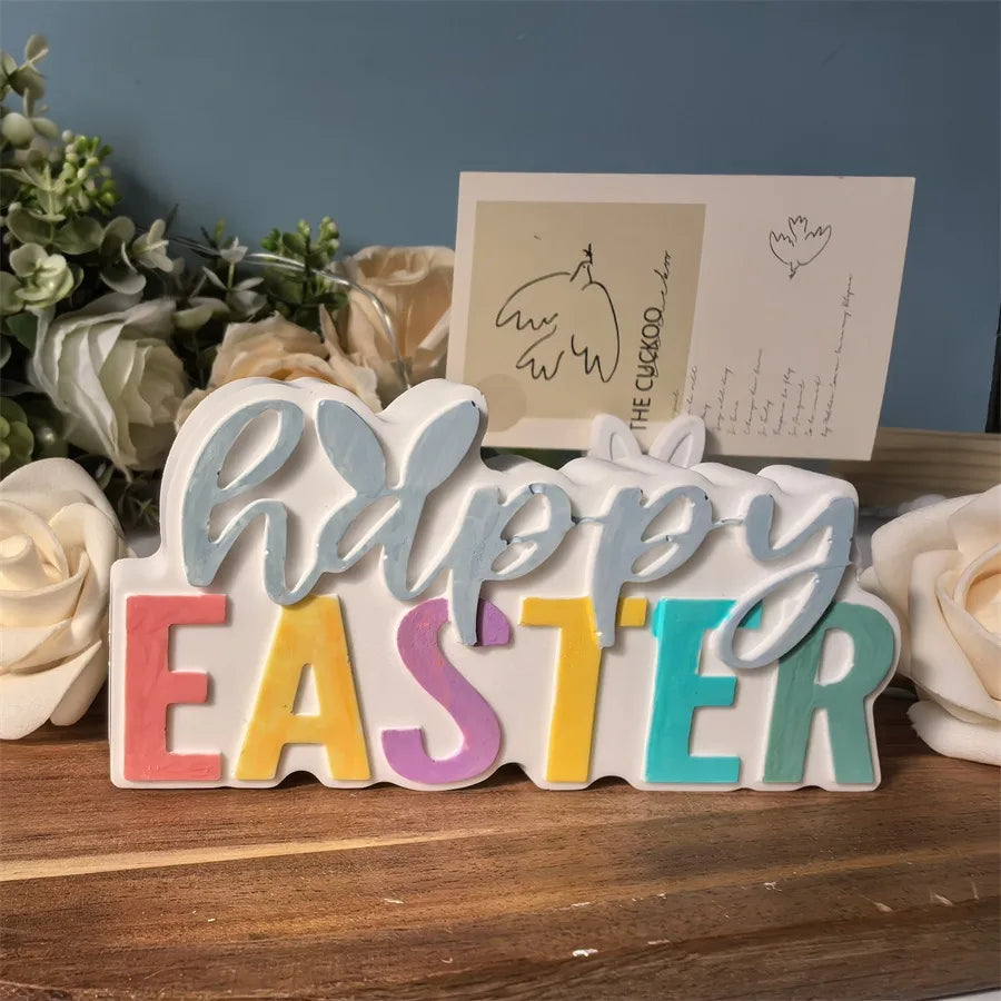 Easter Rabbit Silicone Mold – Candle, Plaster & Resin DIY