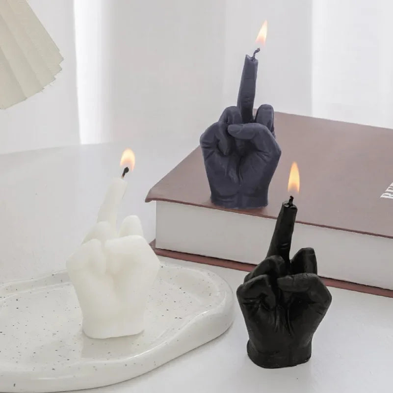 3D Finger Silicone Mold – DIY Candle, Soap & Resin Crafts