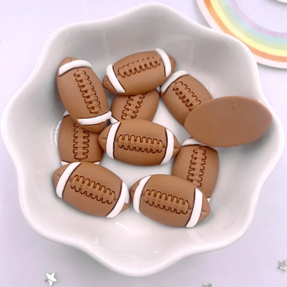 10PCS Resin Sports Flatback Figurines – Scrapbook DIY Crafts